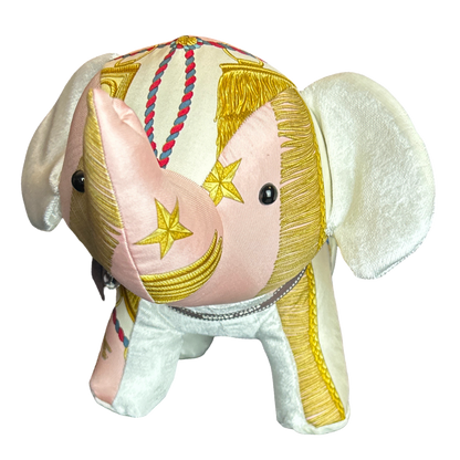 Qu'Importe le Flacon Vintage Silk Scarf Lucky Elephant