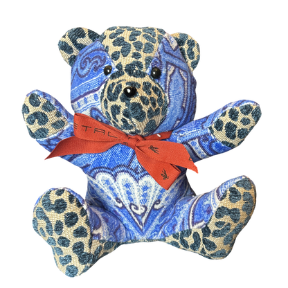 Paisley Terrycloth Tender Teddy Bear