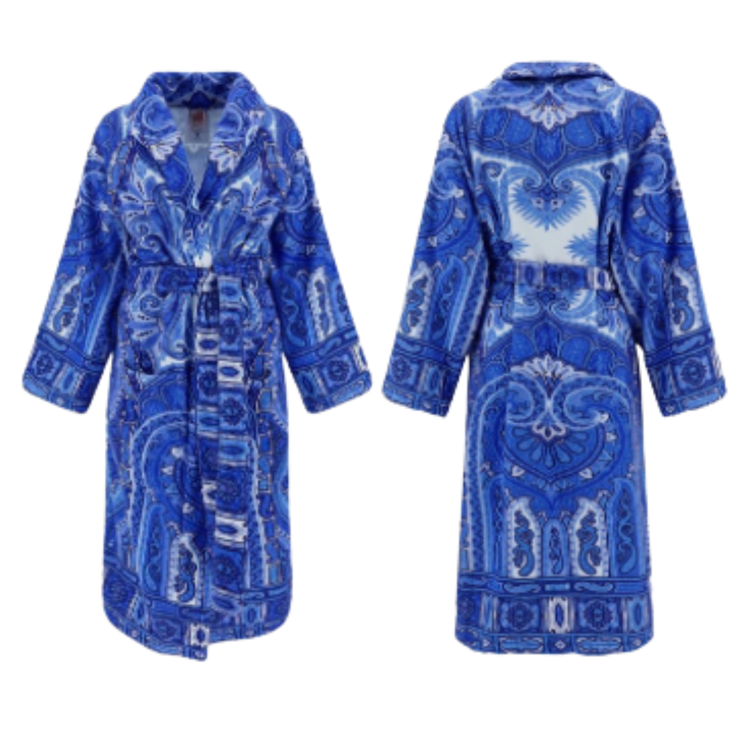 Paisley Terrycloth Charming Kitten