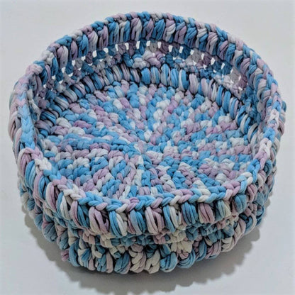 Cotton Candy Basket Crochet Kit