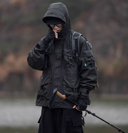 APEJ8 Black Tactical Wilderness Jacket