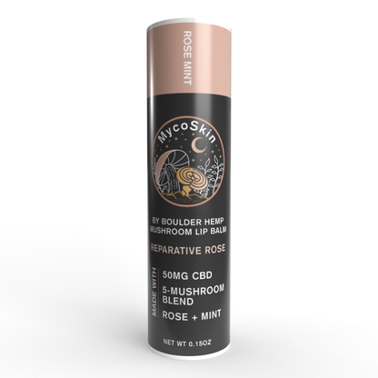 Wholesale Reparative Rose 50mg CBD + Mushroom Lip Balm-2
