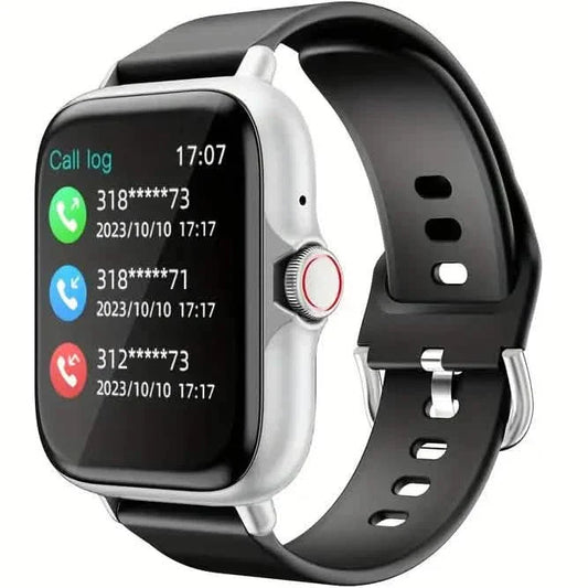Full Touch Screen Smart Watch with Activity Tracker, Call & Message Functions, Pedometer & More