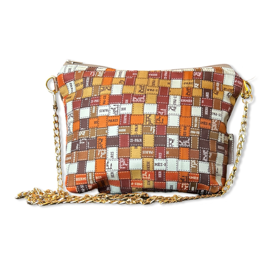 Bolduc Au Carre Vintage Scarf Crossbody Bag