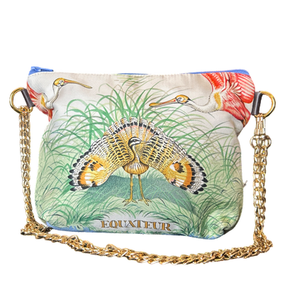 Equateur Vintage Scarf Crossbody Bag