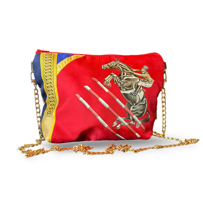 General l'Hotte Vintage Scarf Crossbody Bag