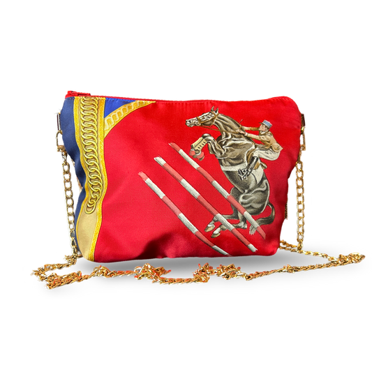General l'Hotte Vintage Scarf Crossbody Bag