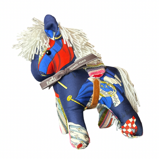 Pavois Vintage Silk Scarf Noble Pony