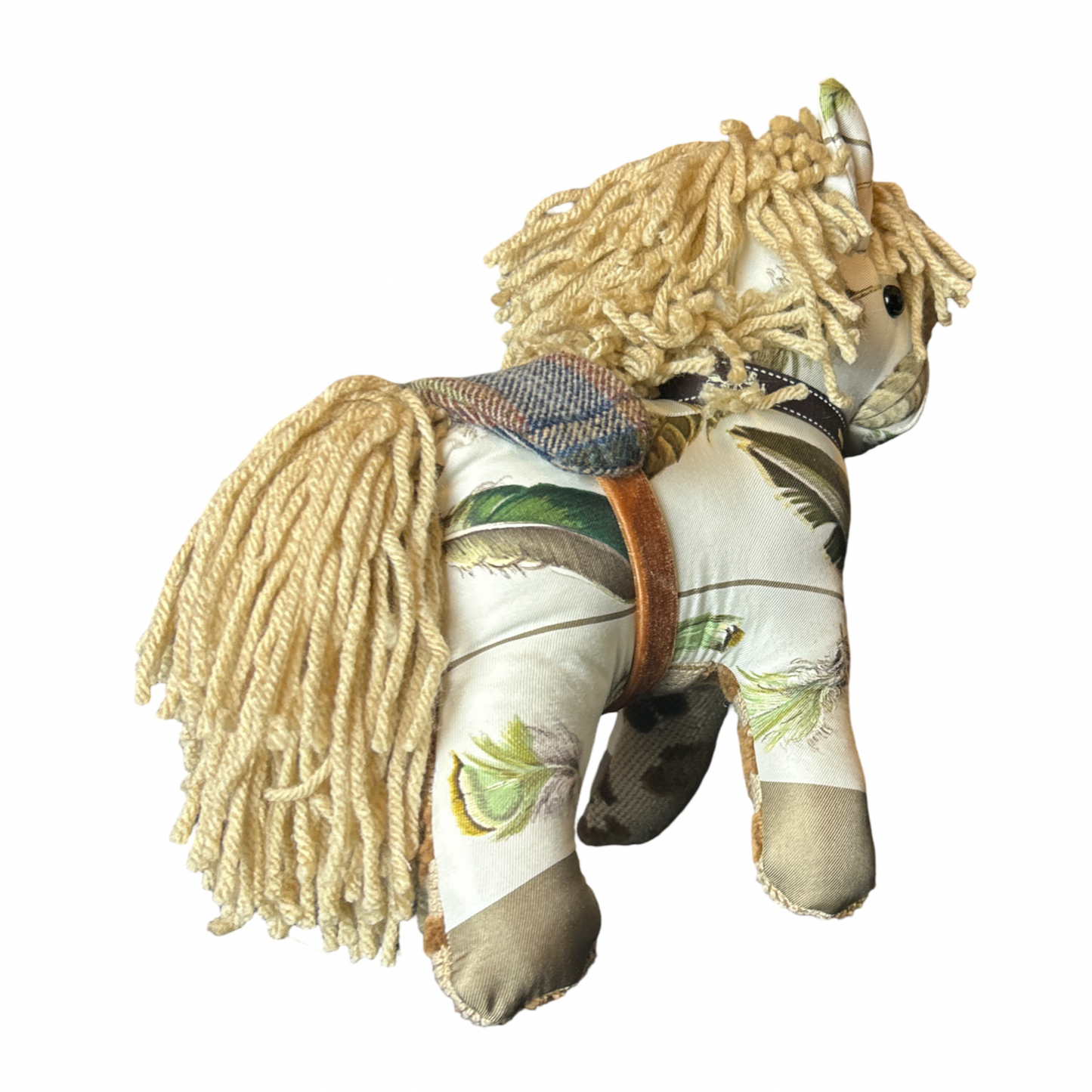 Plumes Vintage Silk Scarf Noble Pony