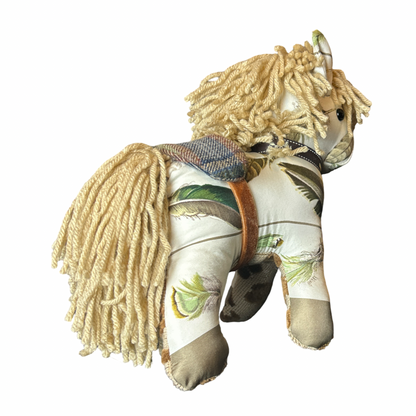 Plumes Vintage Silk Scarf Noble Pony