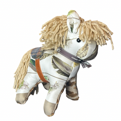 Plumes Vintage Silk Scarf Noble Pony