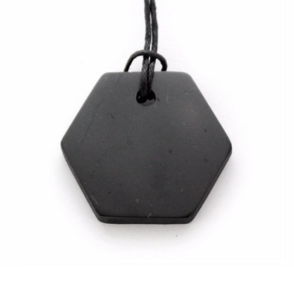 SHUNGITE PENDANTS! HURRY WHILE SUPPLIES LAST! - EMF Protection - Hand Cut Genuine Natural Shungite Pendant High Quality Black Lustrous Gemstone from Russia