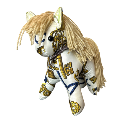 Cles Vintage Silk Scarf Noble Pony