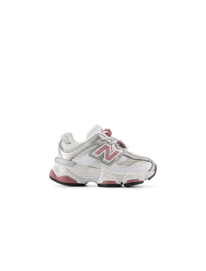 New Balance (TD) 9060 Bungee Shoes  - White/Rosewood