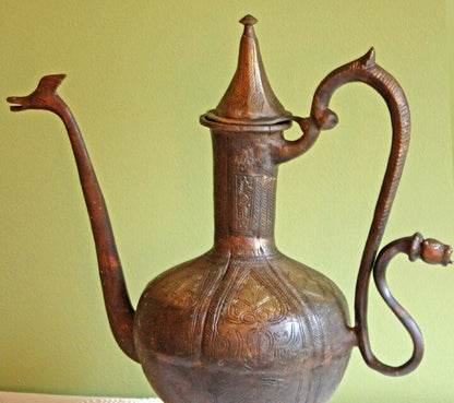Extra Large Hand Hammered Bronze Pot