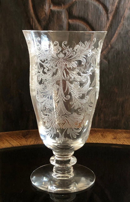 Tiffin Franciscan Byzantine Pattern Juice Stemmed Glasses - Set of Six