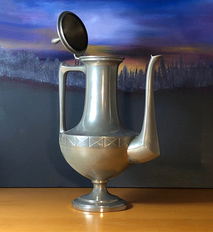 Vintage Pewter Teapot or Coffee Pot
