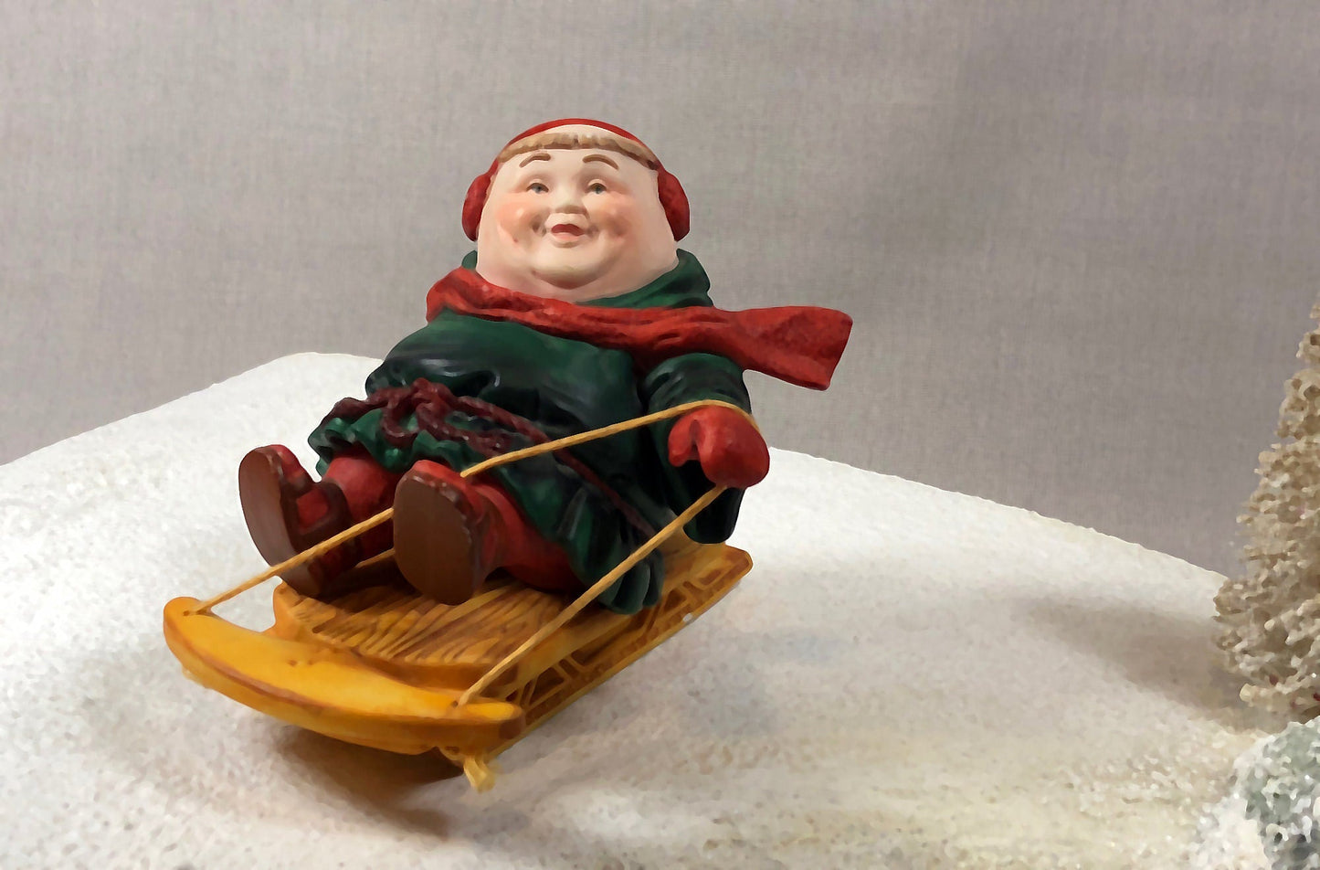 Department 56 Monks Christmas Figurines. Set of Three Merry Makers: Sebastian, Sigmond, Solomon