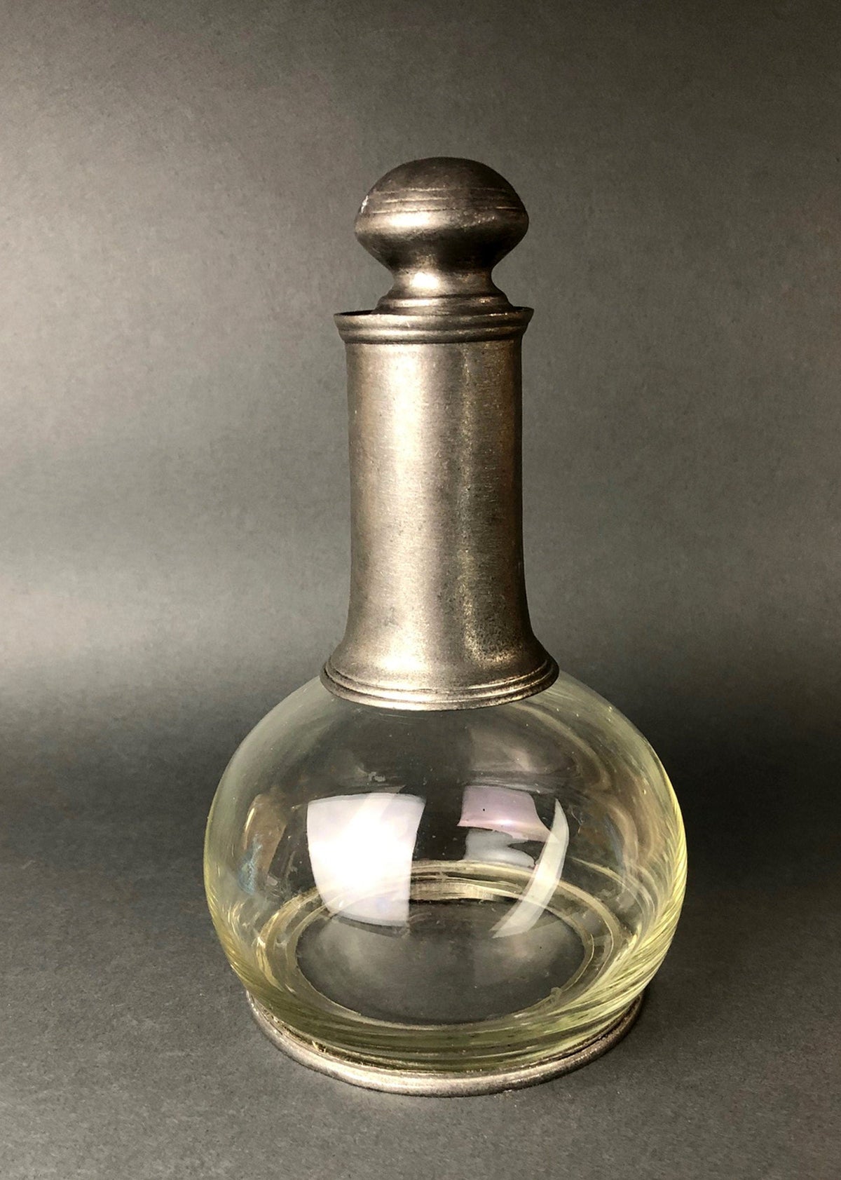 Vintage Pewter Goblet. Tavern RWP USA Barware.  Wilton Collection Wine / Water Goblet.