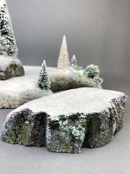 MayLie Cottage Porcelain Christmas Village House by Dept. 56. Dickens' Village Series. Illuminated Holiday Home Retail Display. Kids Room.