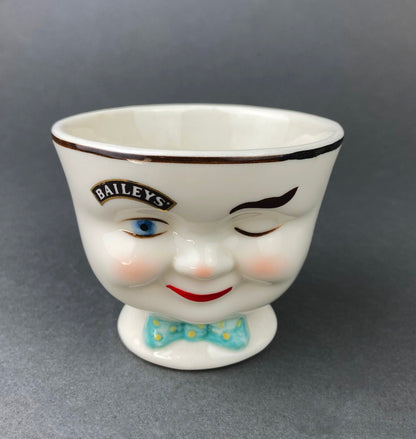 Vintage Bailey's Irish Cream Winking Face Cups - Set of Five