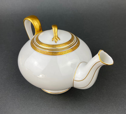 Antique Limoges Porcelain Tea Set, Haviland France, Wedding Band Cups