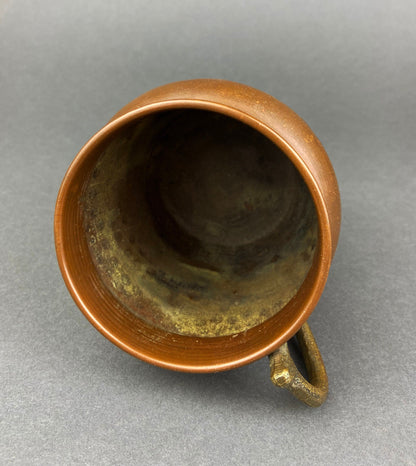 Vintage Copper Hand Hammered Pitcher Hand Made in Turkey