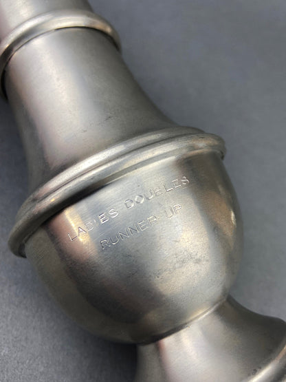 Vintage Reed & Barton Pewter Muffineer, Ladies Doubles Runner Up