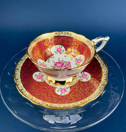 Vintage Tea/Coffee Cup and Saucer. Royal Stafford. Fine Bone China Made in England.