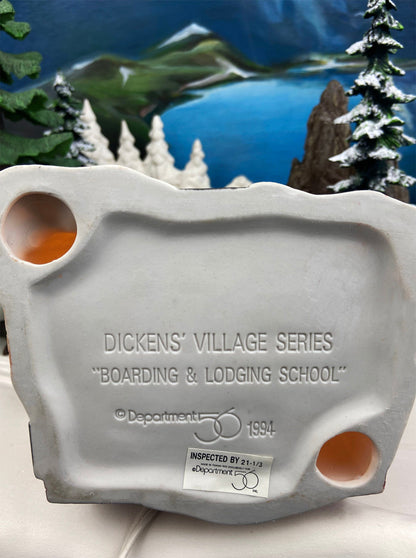 Department 56 Dickens Village Boarding School: 150th Anniversary Edition