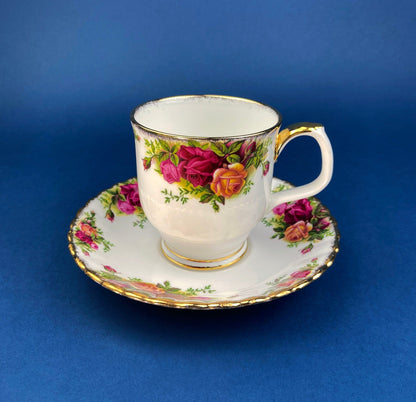 Royal Albert Mug. Old Country Roses Motif. Made in England. Replacements. Gift for Mom. Gift for Her.