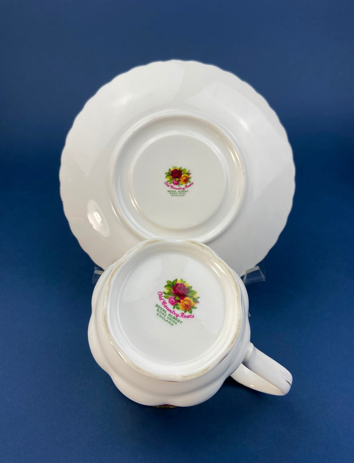 Royal Albert Cup and Saucer: Old Country Roses Coffee Tea Set