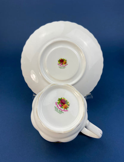 Royal Albert Cup and Saucer: Old Country Roses Coffee Tea Set