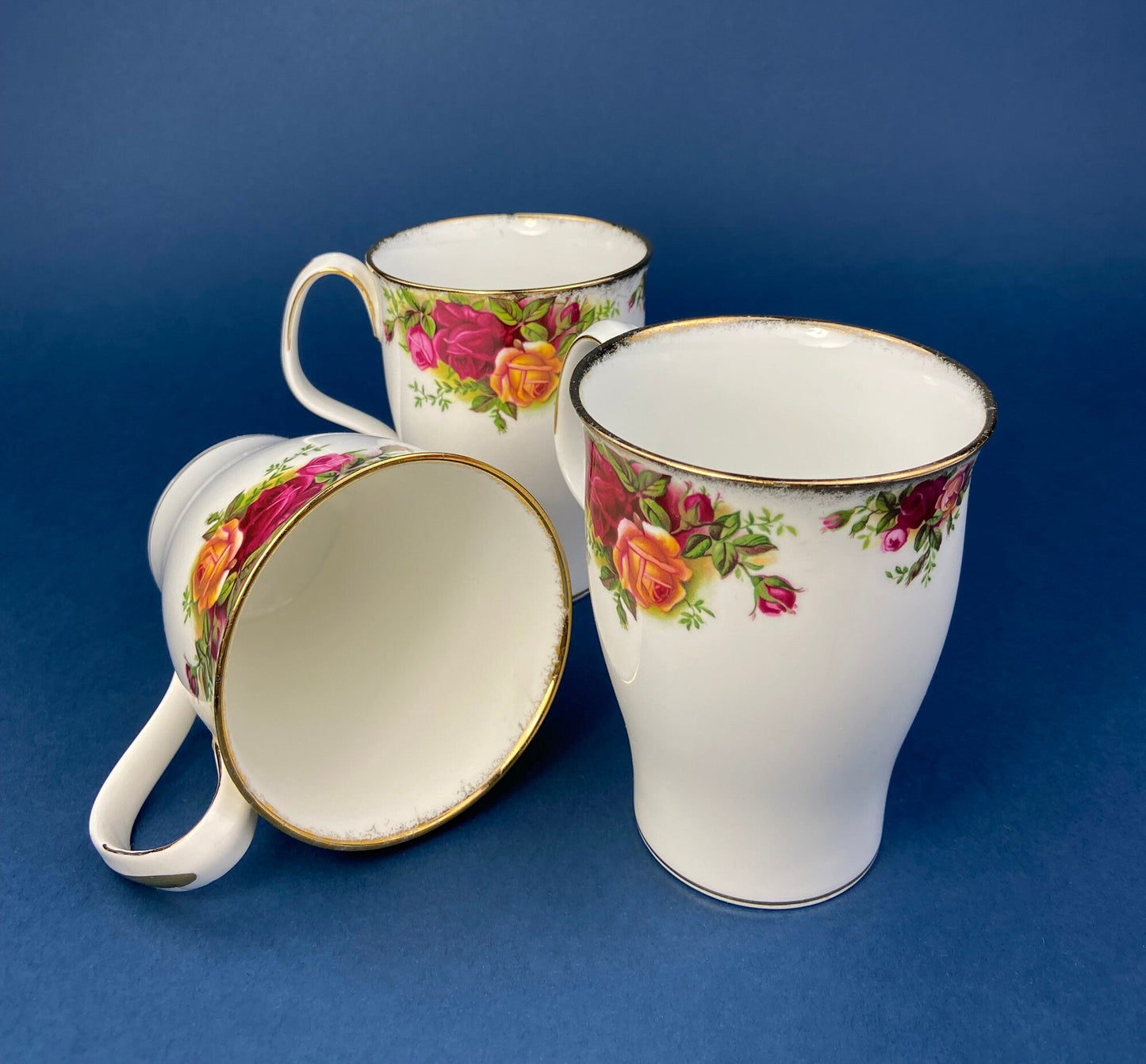 Royal Albert Mug. Old Country Roses Motif. Made in England. Replacements. Gift for Mom. Gift for Her.
