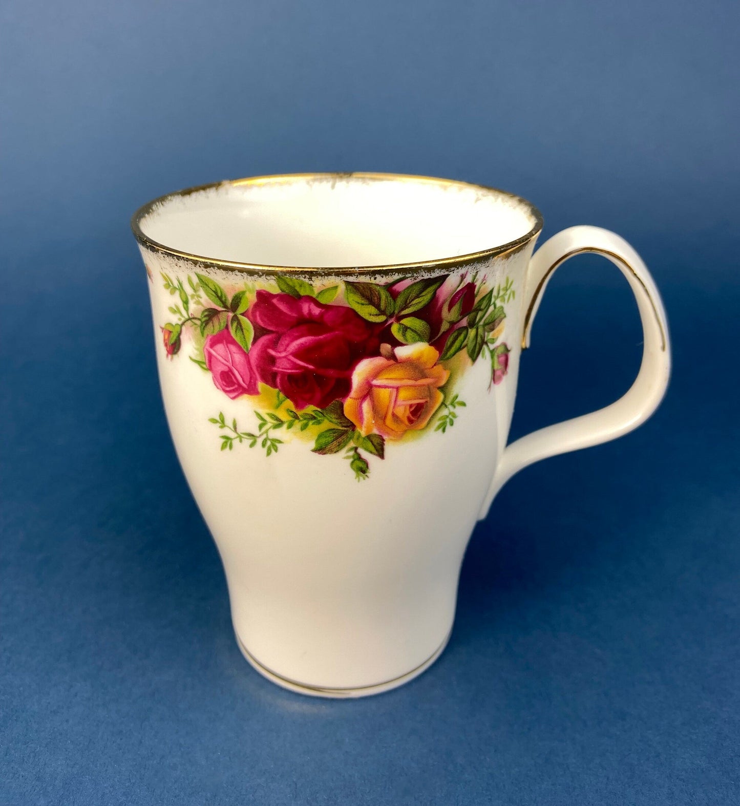 Royal Albert Mug. Old Country Roses Motif. Made in England. Replacements. Gift for Mom. Gift for Her.