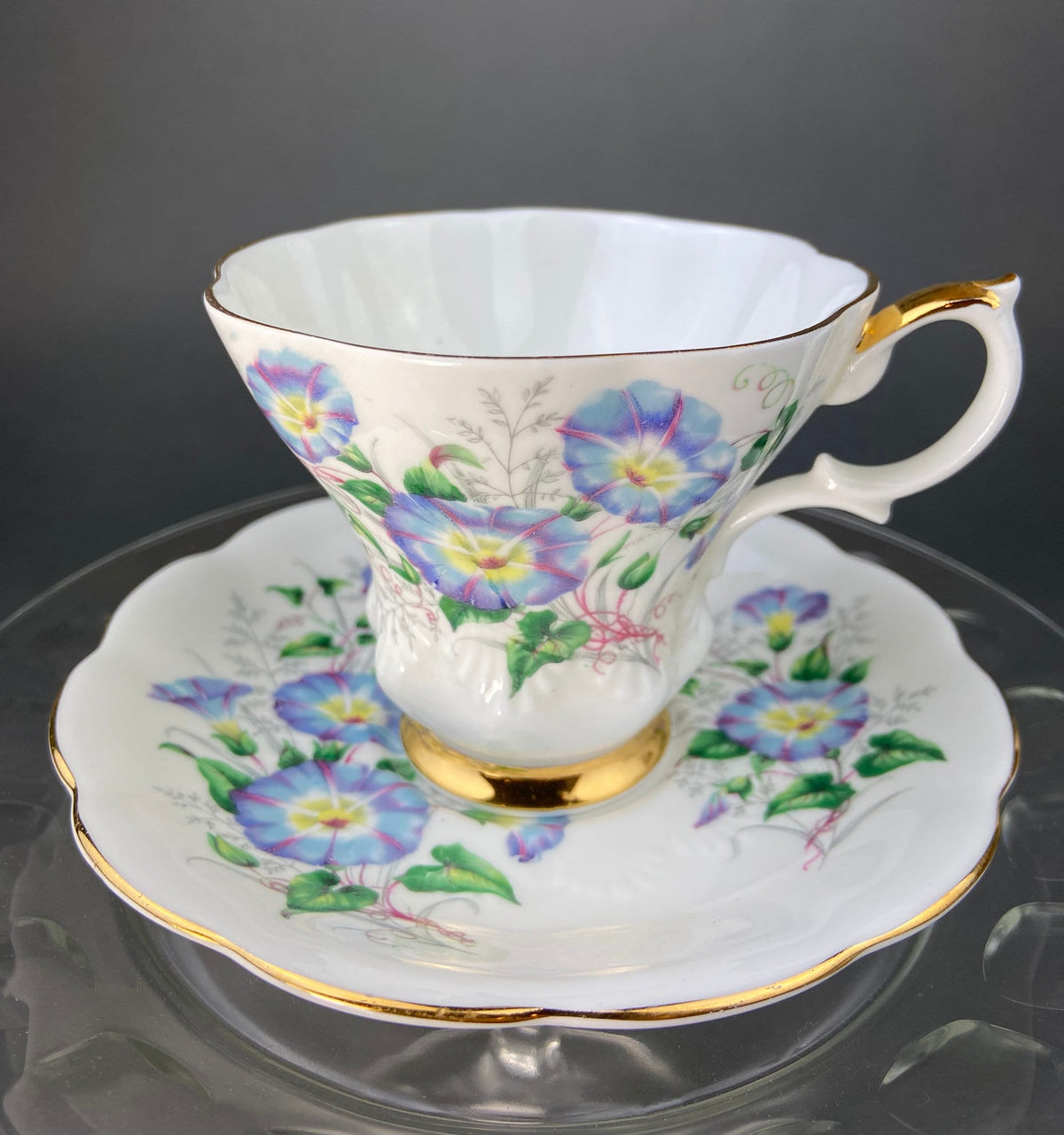 Vintage Royal Albert Tea Cup and Saucer, Carnation, Friendship Series