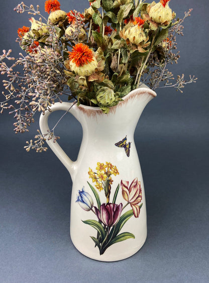 Vintage Pomona Britannica Pitcher: Apple & Currant Jug, Susan Williams, England