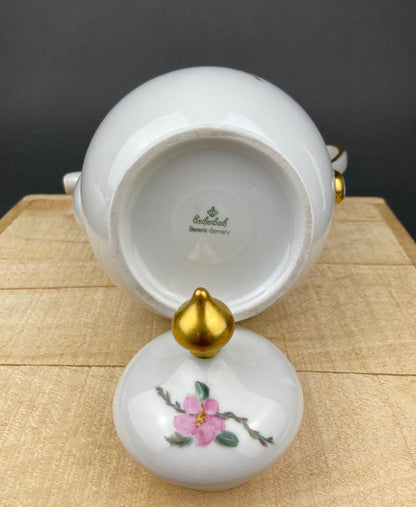 Antique Eschenbach Baronet Tea Set, Bavaria China, Hand-Painted Floral