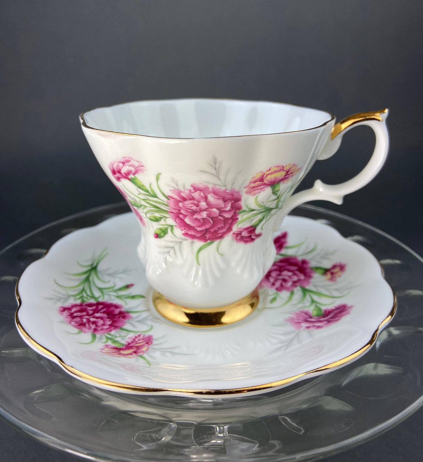 Vintage Royal Albert Bone China Tea Cup and Saucer - Primrose Friendship Series