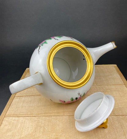 Antique Eschenbach Baronet Tea Set, Bavaria China, Hand-Painted Floral