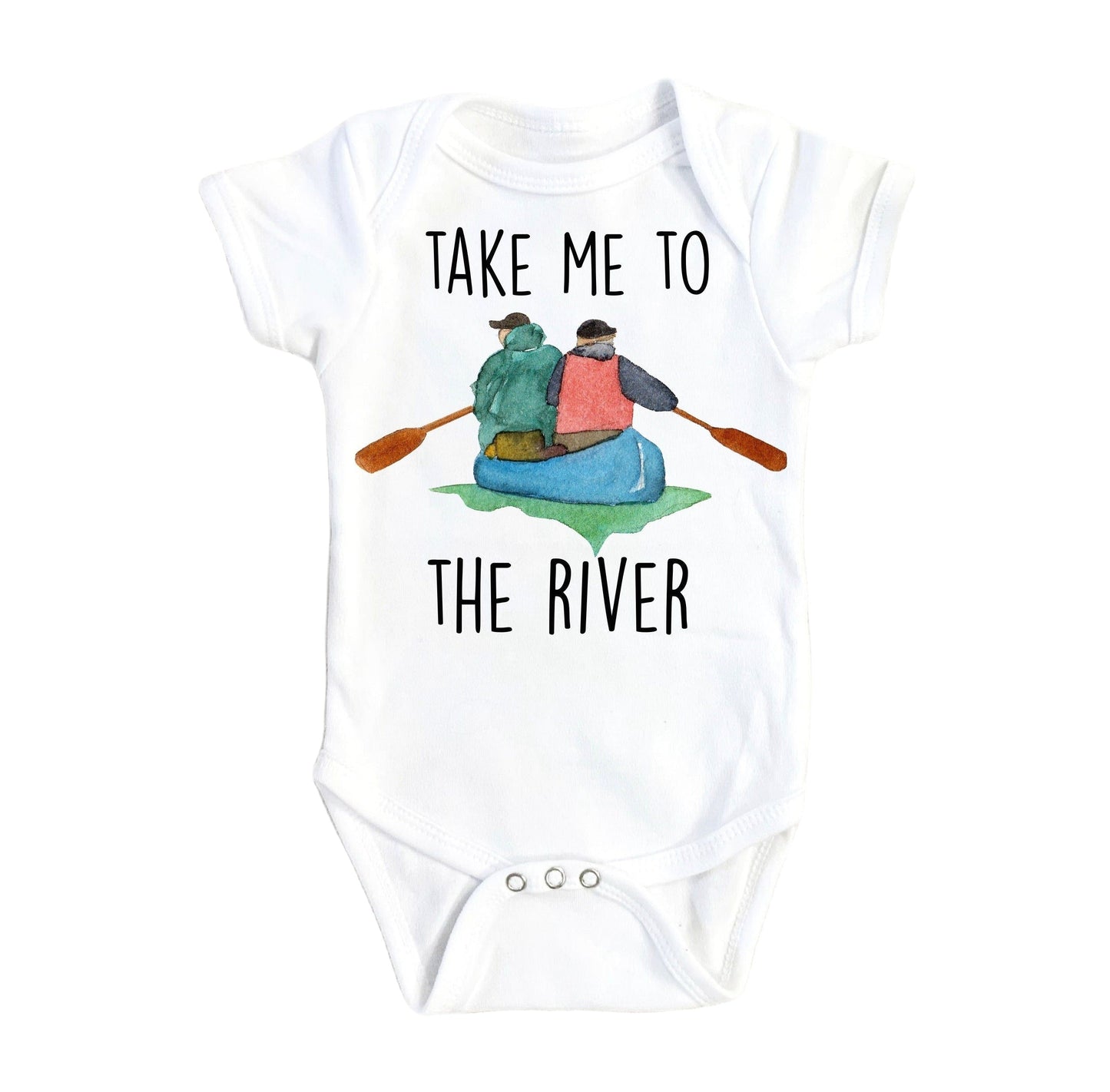 Canoe River  - Baby Boy Girl Clothes Infant Bodysuit Funny Cute