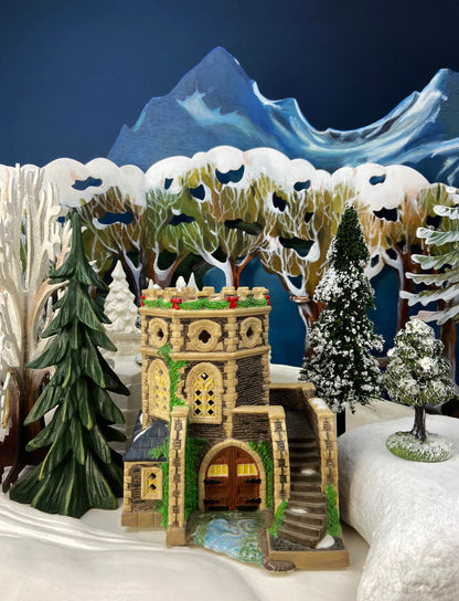 Dept 56 Christmas Village. Illuminated Gunnersbury Park Folly. Dickens Village Series. Limited Edition 30105.