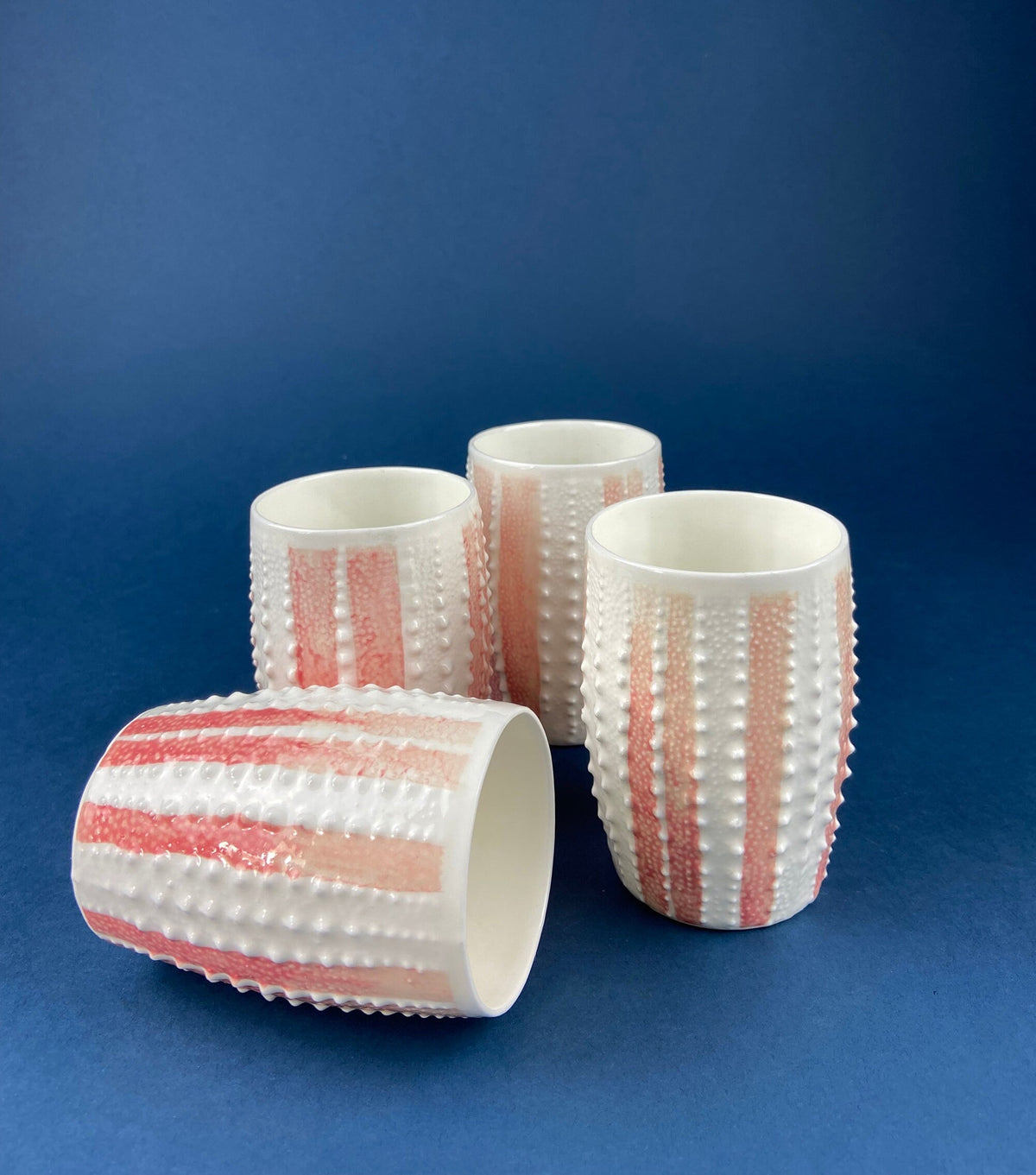 Antique Belleek Cup and Saucer, Sea Shell Pattern Porcelain Tea Set