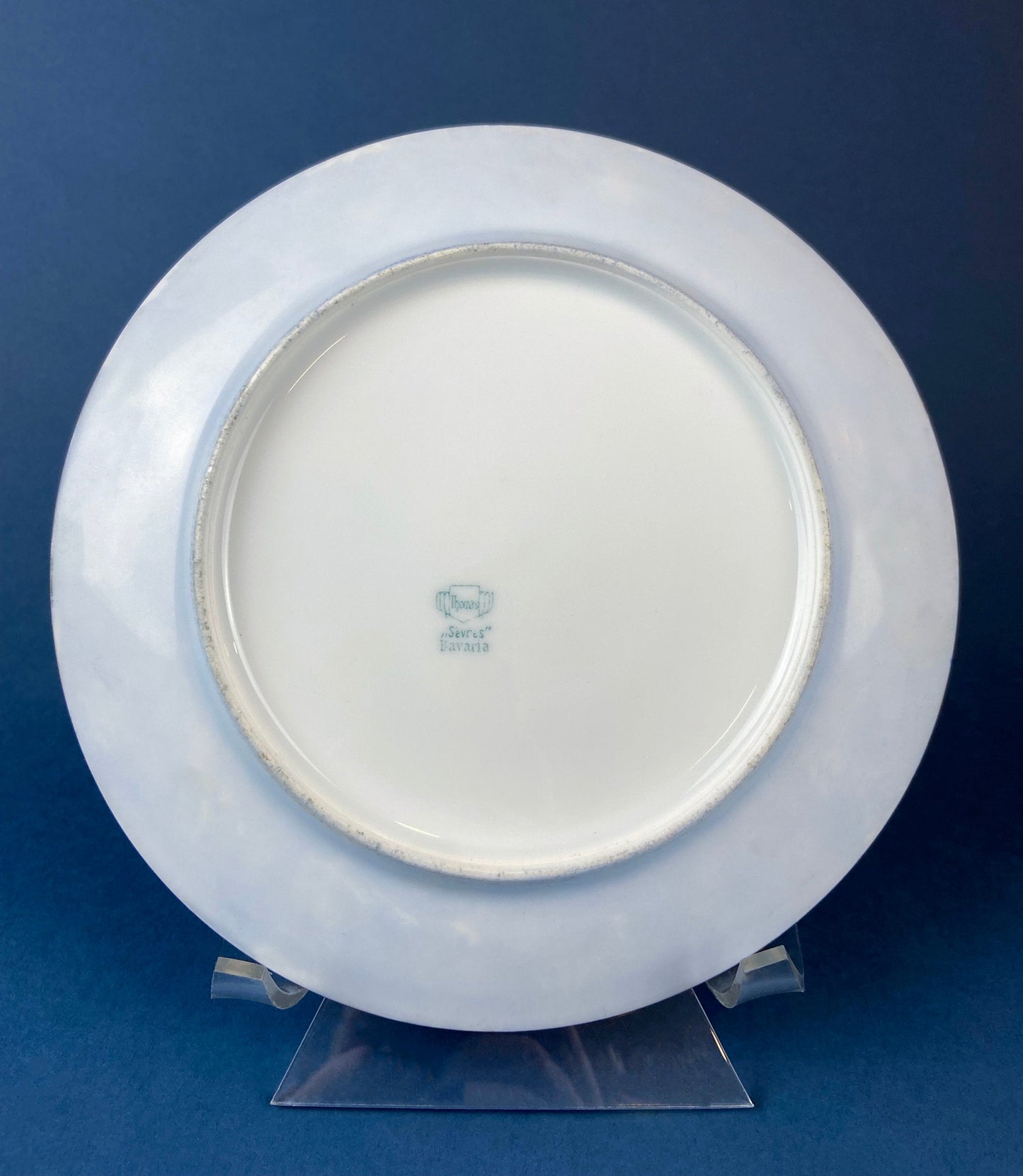 Antique Forget Me Not Porcelain Breakfast Set, Hand-Painted Floral Dishes