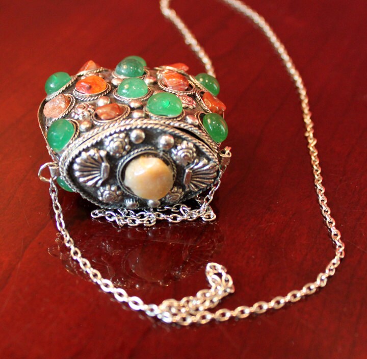 Hand Made Kuchi Tribal Purse or Pendant Pouch. May Serve as Jewelry.