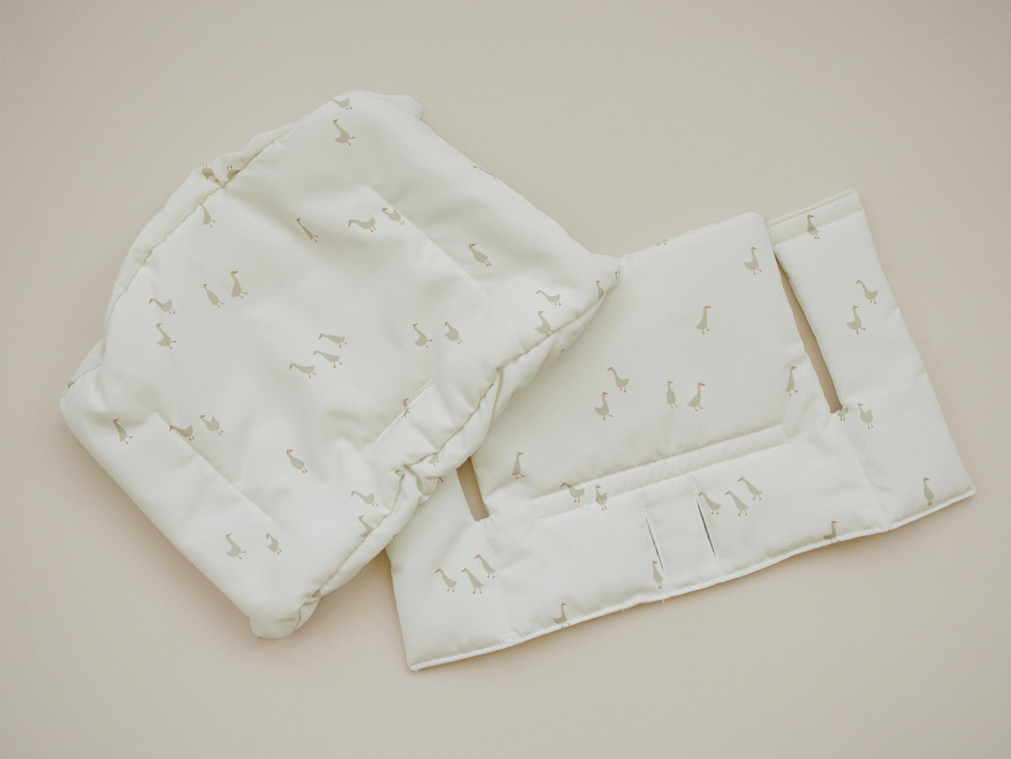 Goose Print Highchair Cushion for Stokke Tripp Trapp - Wipeable Cover