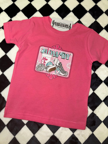 Howdy Cowgirl Tee