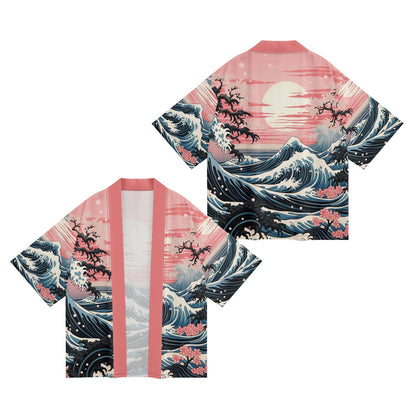 K30 Sunset Sea Kimono