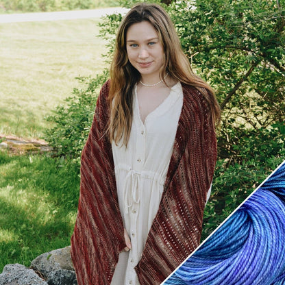 The Madeleine Shawl Knit-A-Long Kit