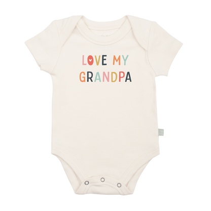 graphic bodysuit | love grandpa